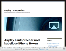 Tablet Screenshot of airplaylautsprecher.com